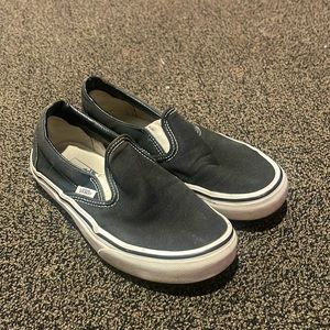 Slip on black vans